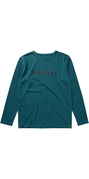 2026 Mystic Mens Star Long Sleeve Quick Dry Rash Vest 35001.250202 - Teal